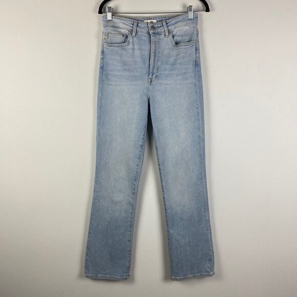 Lovers and Friend Greyson Ultra High Rise Slim Bootcut Jeans Light Wash Size 28